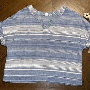 Artisan NY | Linen Blouse Size XL